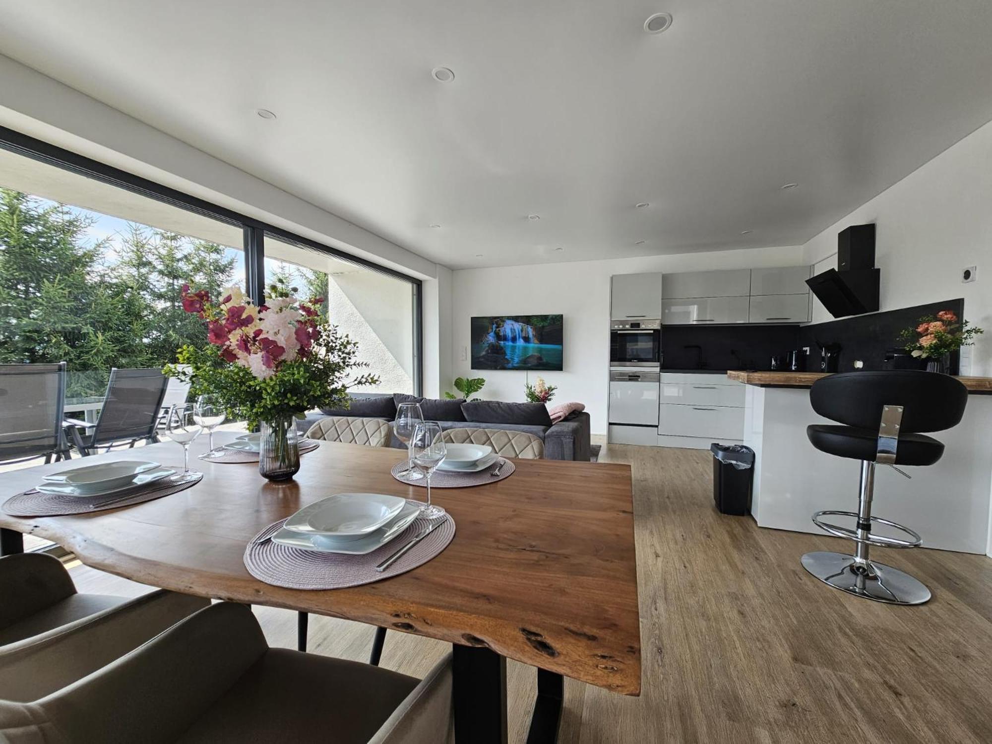 Stilvolle Wohnung Mit Blick Und Selbst-Check-In Bad Berleburg Esterno foto